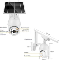 Thumbnail for Solar Security Camera 1080P Two - way Audio - The Shopsite