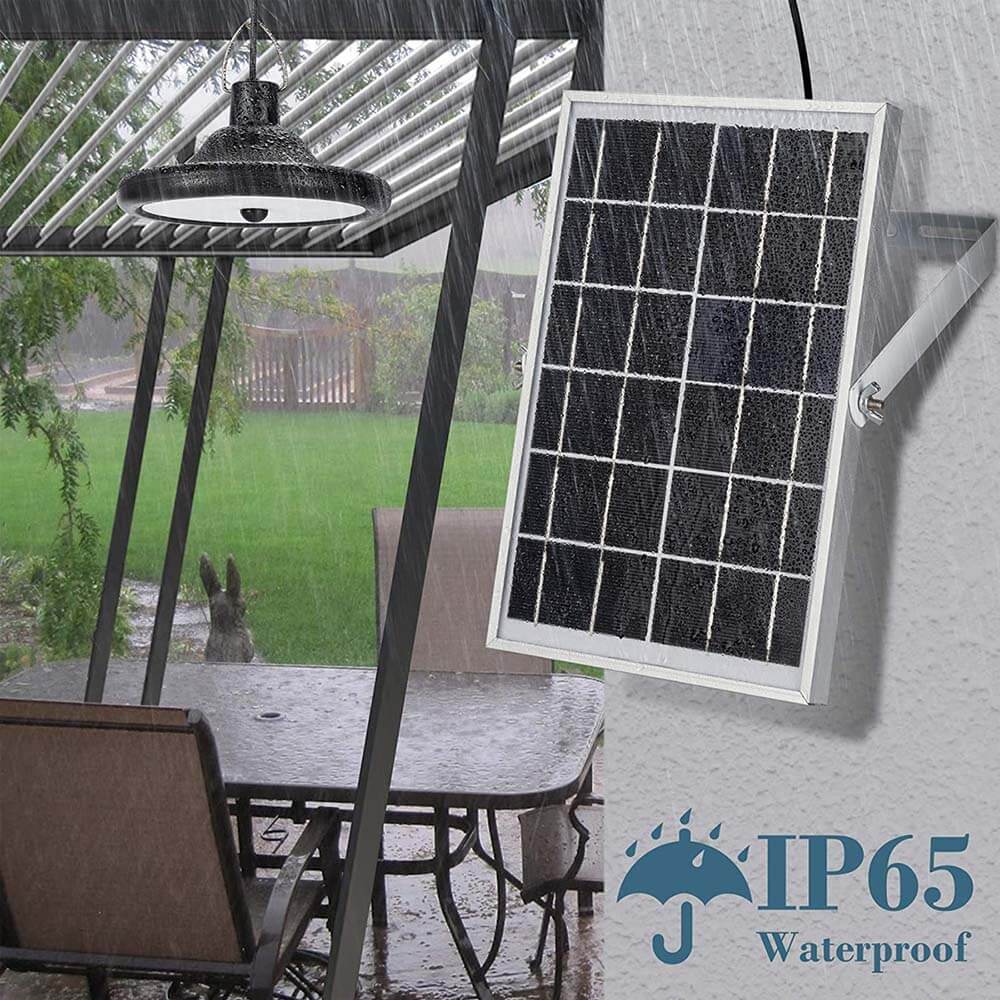 solar light with brightness control