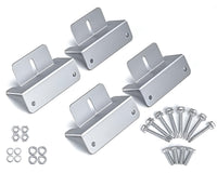 Thumbnail for Solar Panel Mount Kit - Z Bracket For Rv/Roof Z Bracket For Rv/Roof Solar Panel Mounting Kit 4 Pcs