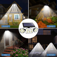 Thumbnail for 3-Headed Outdoor Solar Motion Sensor Light