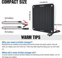 Thumbnail for Solar battery maintainer