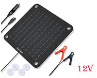 Thumbnail for Solar Panel Trickle Charger 12V 10W Solar Panel Battery Charger