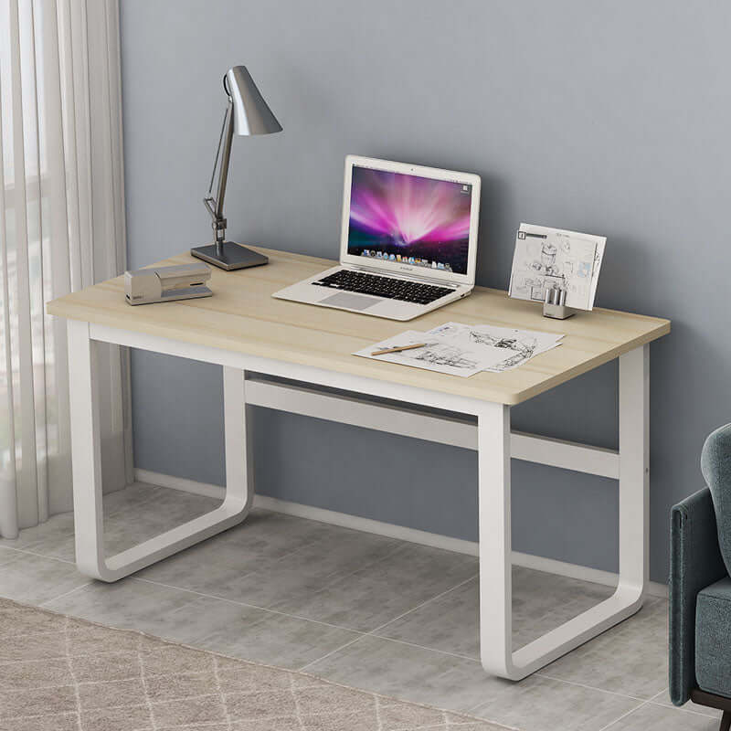 Computer Desk Workstation Sturdy Metal Frame Home Office Desk Table - The Shopsite