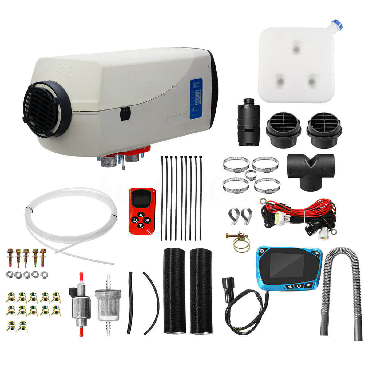 Diesel Air Heater 5kW 12V with LCD Switch