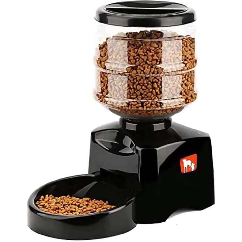 Pet feeder with operating manual included