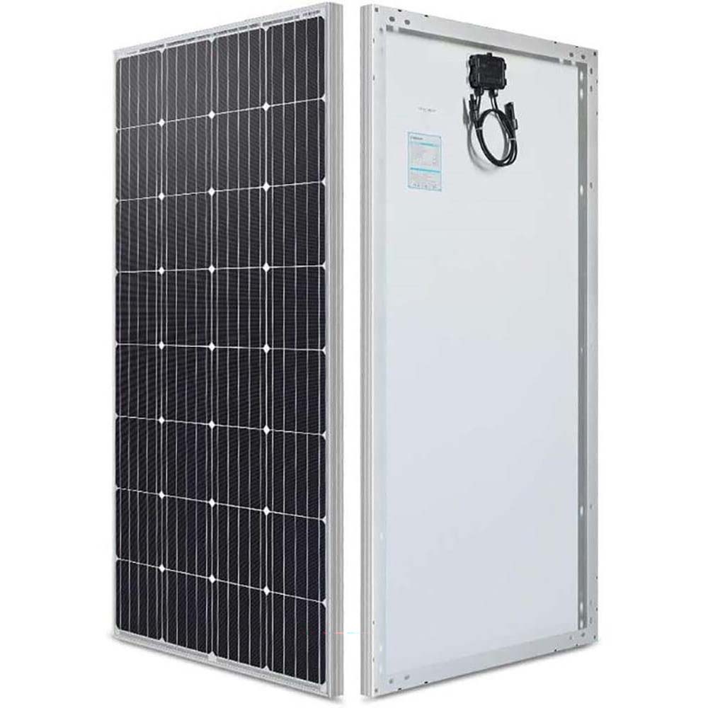 Solar panel packaging with specs