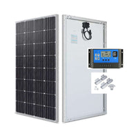 Thumbnail for Solar panel 30W 12V monocrystalline semi-flexible