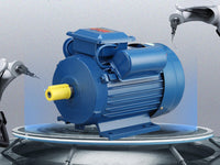 Thumbnail for Electric motor showing mounting baseplate dimensions