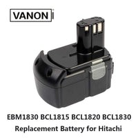 Thumbnail for 2X Hitachi Ebm1830 Power Tool Battery 18V 4Ah - The Shopsite