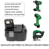 Thumbnail for 18V Hitachi battery 4.0Ah Hitachi Replacement Battery