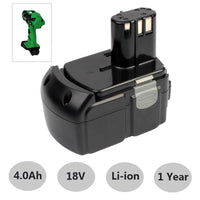 Thumbnail for Hitachi Ebm1830 Power Tool Battery 18V 4Ah - The Shopsite