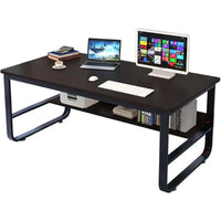 Thumbnail for Black desk in home office environment