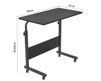 Thumbnail for Adjustable Laptop Table Desk Stand with Wheels
