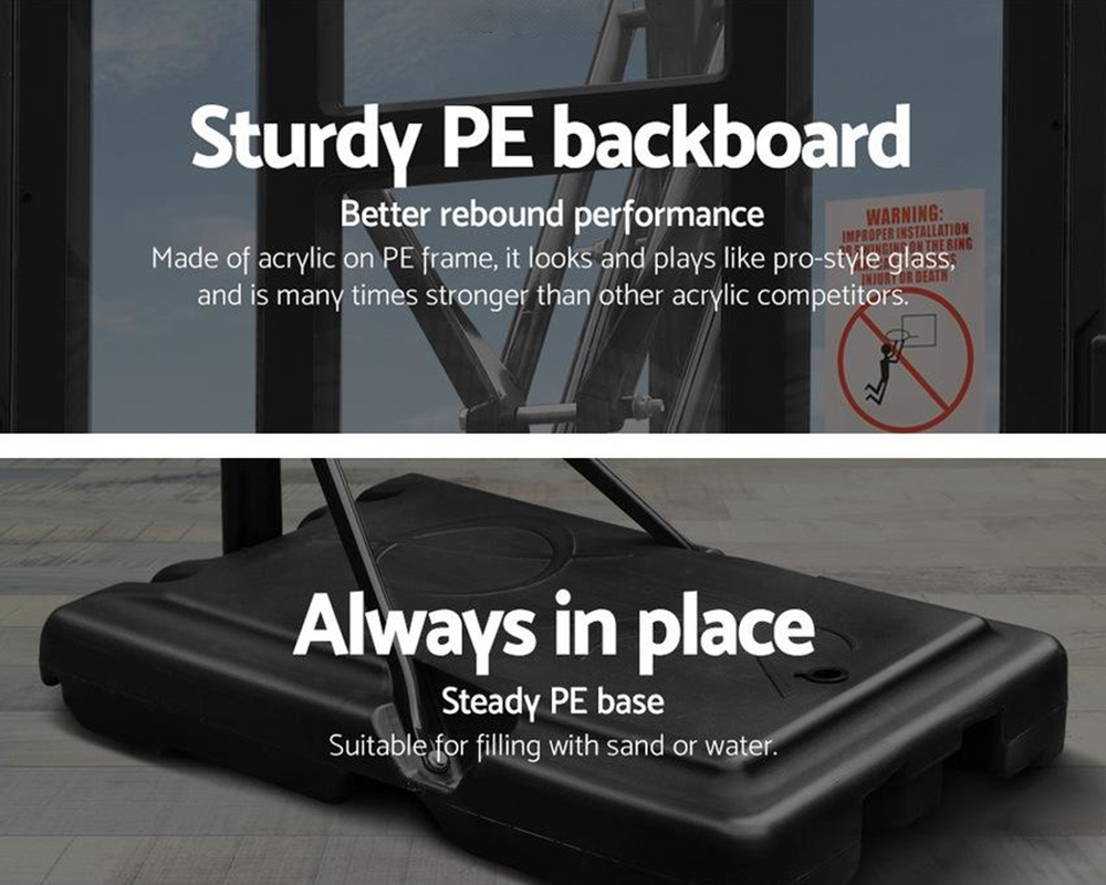 Portable Adjustable Basketball Hoop Board