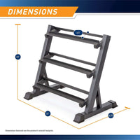 Thumbnail for Dumbbell Rack Weights Rack Stand - The Shopsite