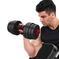 Thumbnail for Adjustable Dumbbells 2X15kg Dumbbell - The Shopsite