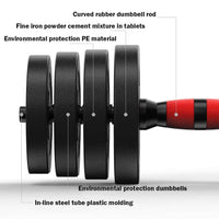 Thumbnail for Dumbbells barbell set suitable for home gym use