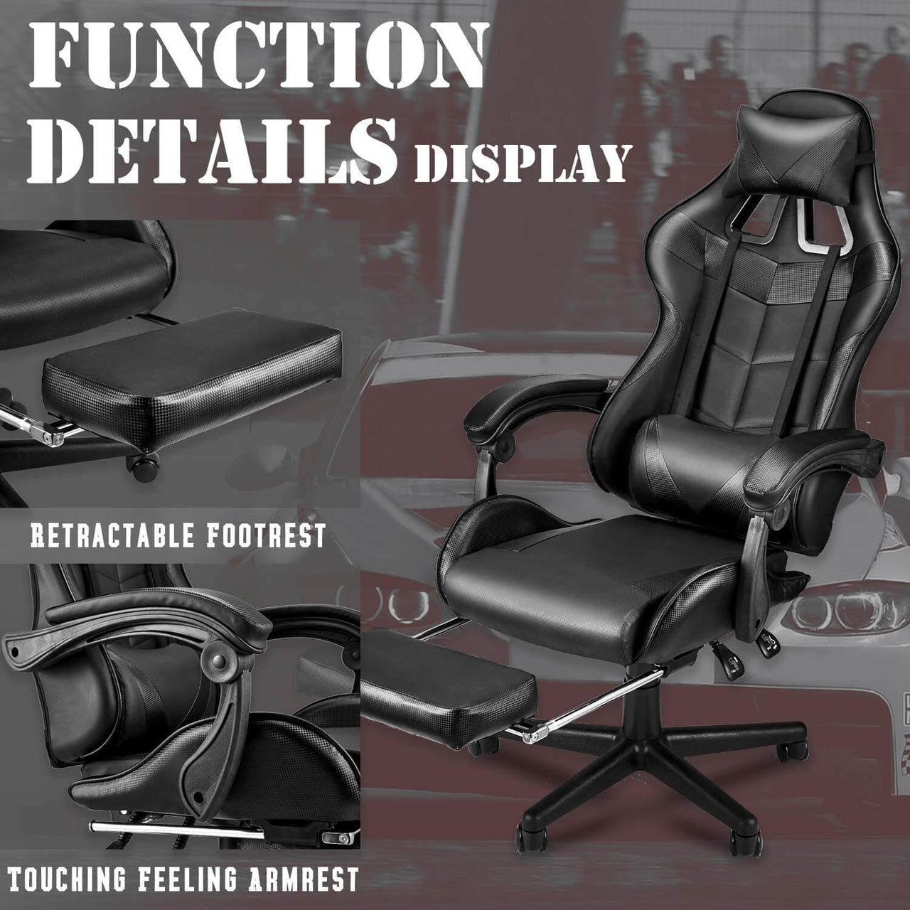 Gaming Chair Racing Chair
