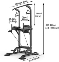 Thumbnail for Chin Up Pull Up Chin Up Station Power Tower - The Shopsite