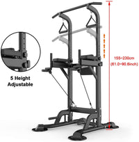 Thumbnail for Chin Up Pull Up Chin Up Station Power Tower - The Shopsite