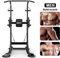 Thumbnail for Chin Up Pull Up Chin Up Station Power Tower - The Shopsite