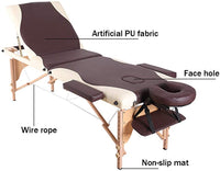 Thumbnail for Massage table 3 Fold Portable - The Shopsite