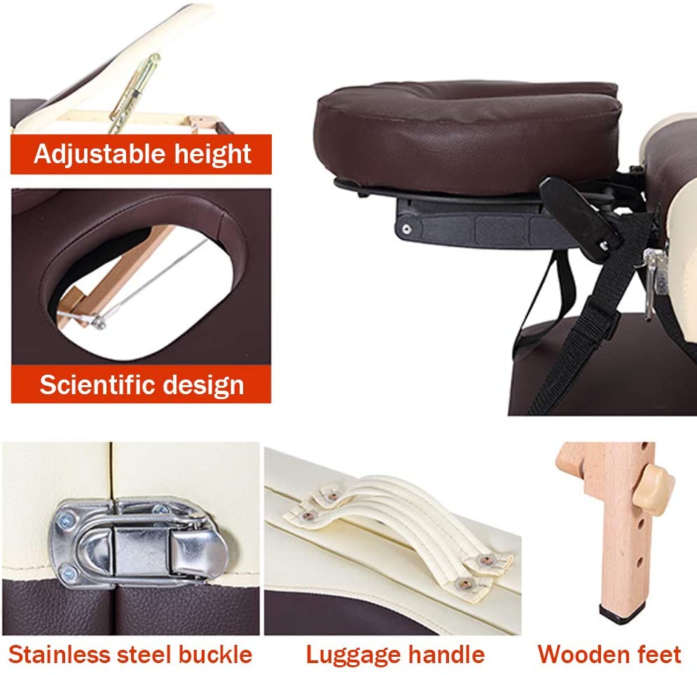 Massage table 3 Fold Portable - The Shopsite