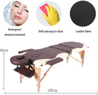 Thumbnail for Massage table 3 Fold Portable - The Shopsite