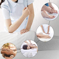 Thumbnail for Massage table with face hole plug attached