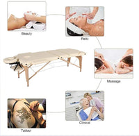Thumbnail for Massage table set up in spa room environment