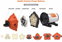 Thumbnail for Seaflo 12V Dc Diaphragm Pump 5.0Gpm 60Psi - The Shopsite