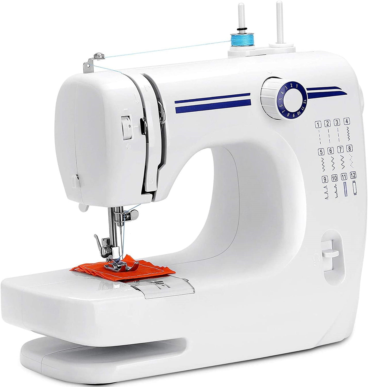 Sewing Machine 12 Stitches, 2 Speeds - The Shopsite