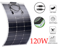 Thumbnail for Side angle showing thin flexible solar panel design