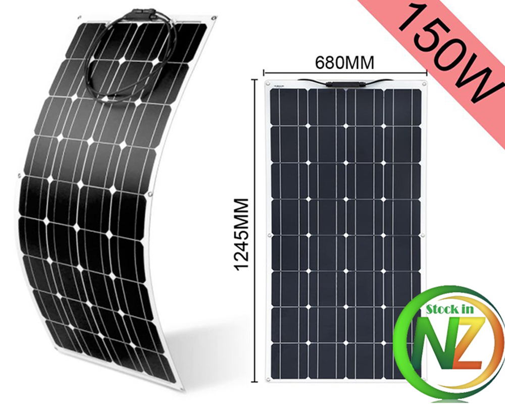 Solar panel showing frameless design