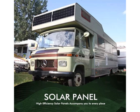 Thumbnail for Semi-flexible solar panel for motorhome roof