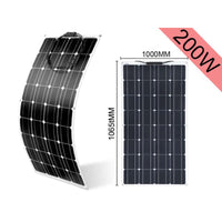 Thumbnail for 200W Flexible Solar Panel 18V