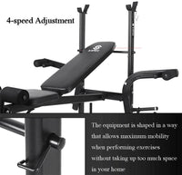 Thumbnail for Adjustable Weight Bench - The Shopsite