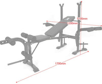 Thumbnail for Adjustable Weight Bench - The Shopsite