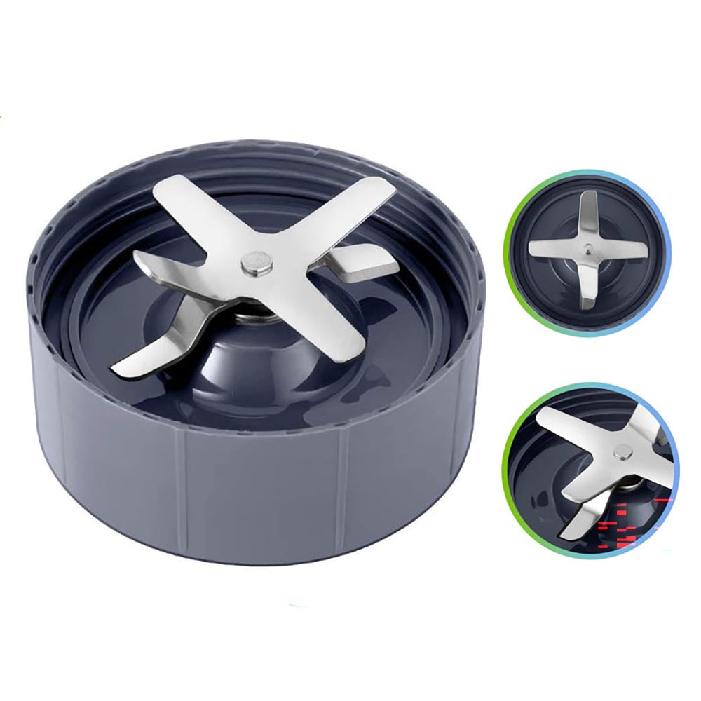 Nutribullet replacement cross blade with grey seal
