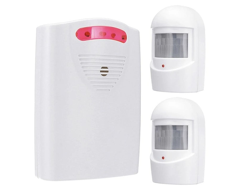 Receiver showing LED flash alert