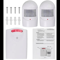 Thumbnail for Wireless Security Driveway Alarm 2 Sensors