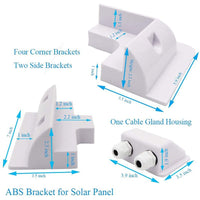 Thumbnail for Solar panel elevated for airflow