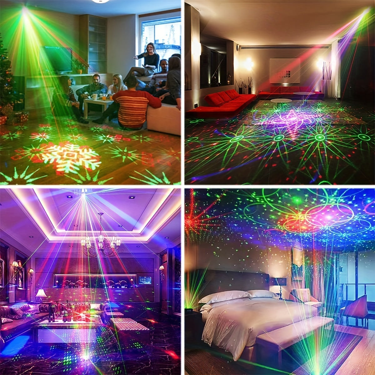 led magic ball light top view
