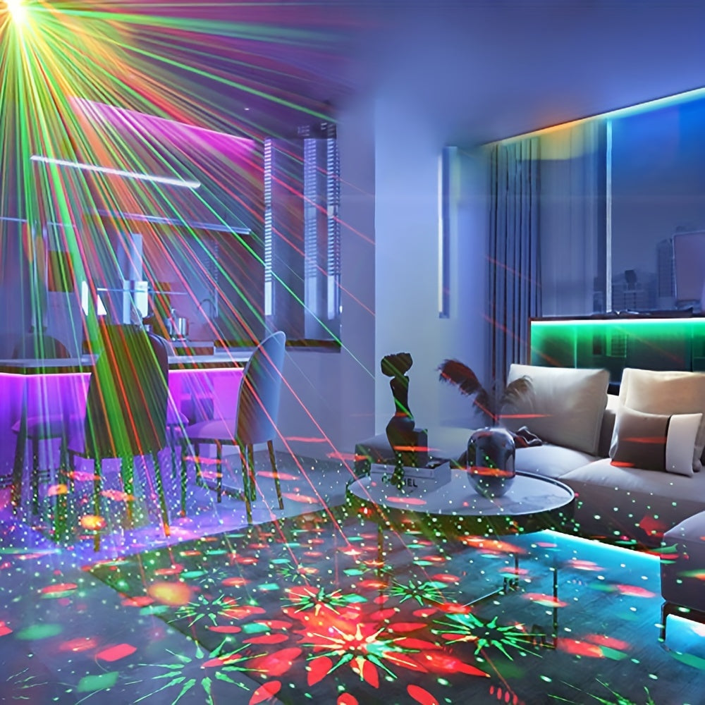 led magic ball light top view