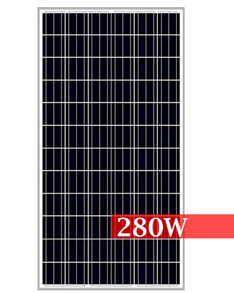 Solar panel suitable for off-grid home systems