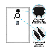Thumbnail for 280W polycrystalline panel with uniform colour cells