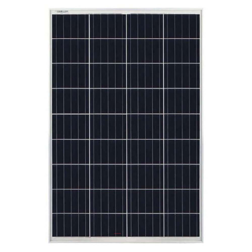 Solar panel with uniform blue colour
