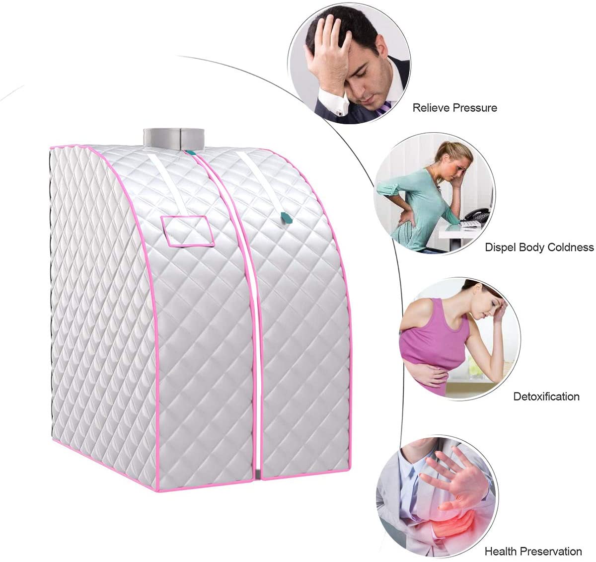 Portable SPA Room Therapeutic Personal Sauna Steam Room - The Shopsite