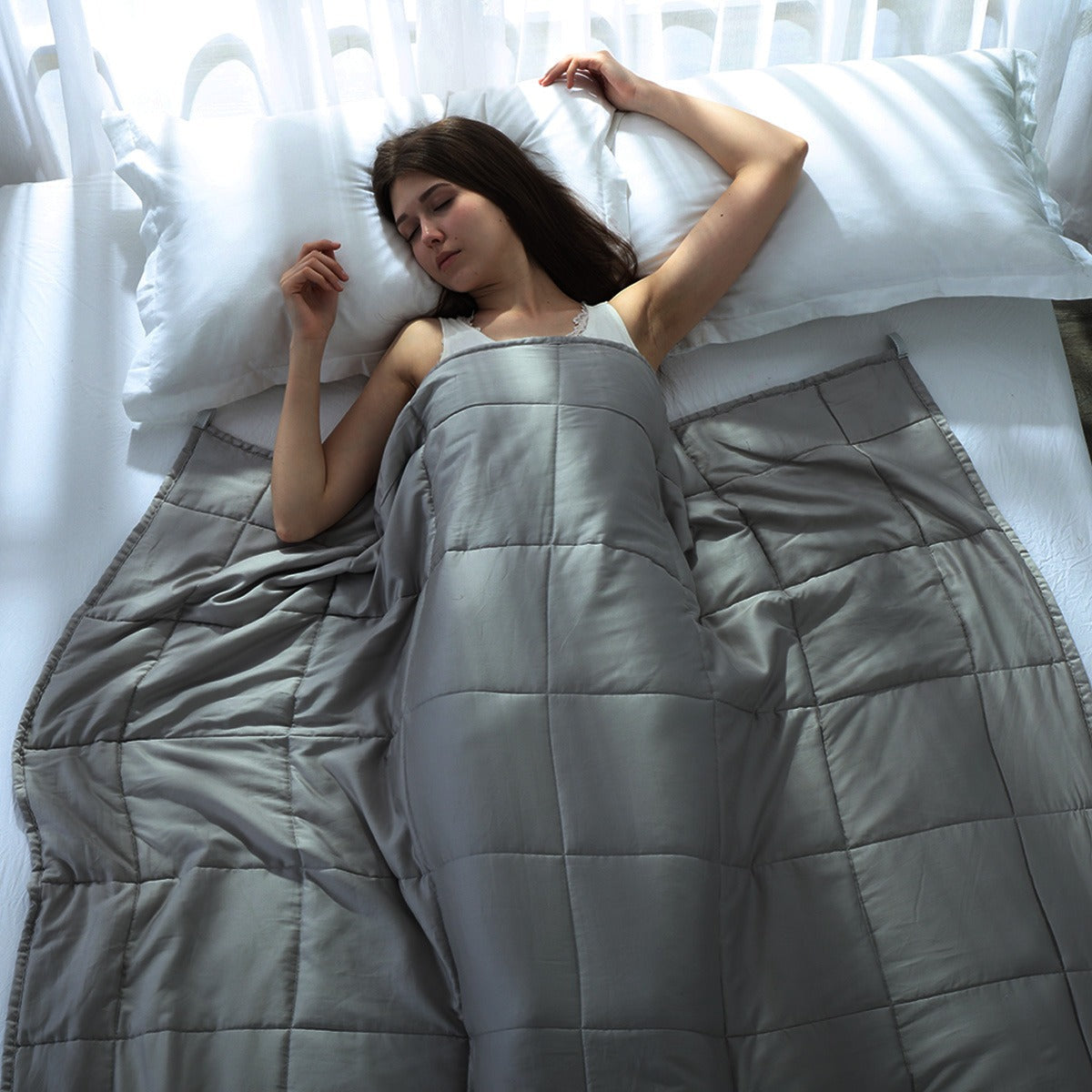 Weighted Blanket 7.5KG Queen Deep Sleep Relax