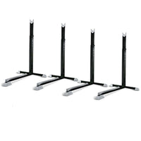 Thumbnail for Bike rack stand 4pcs showing height adjustment mechanism